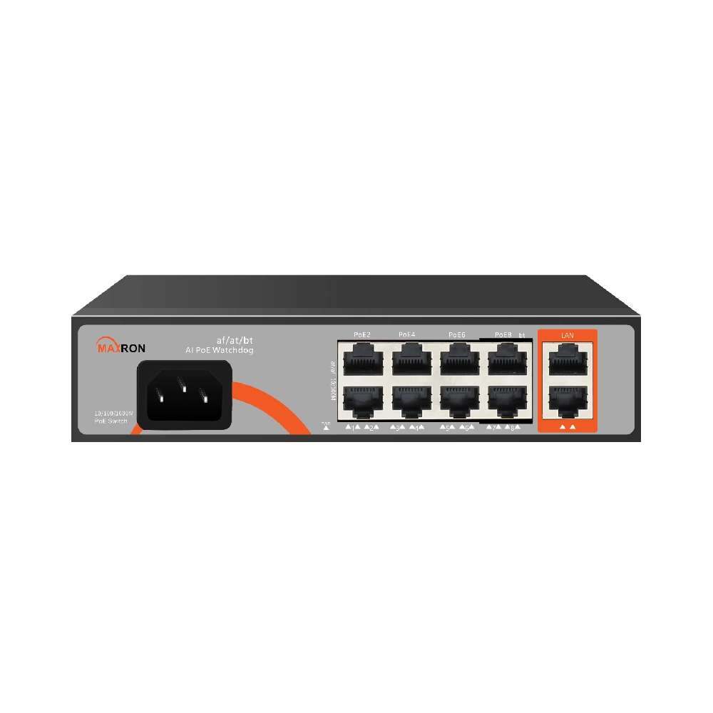 سوئیچ شبکه مکسرون مدل MSW-3008FP-2GL-120I
