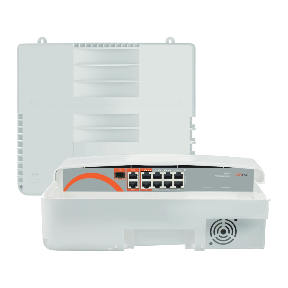 سوئیچ شبکه مکسرون مدل MSW-3108GFP-2GL-120I/ODN