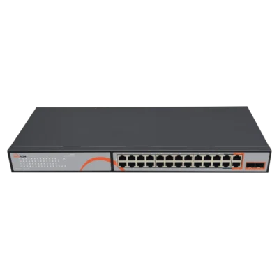 سوئیچ شبکه مکسرون مدل MSW-3224GFP-2GL-300I