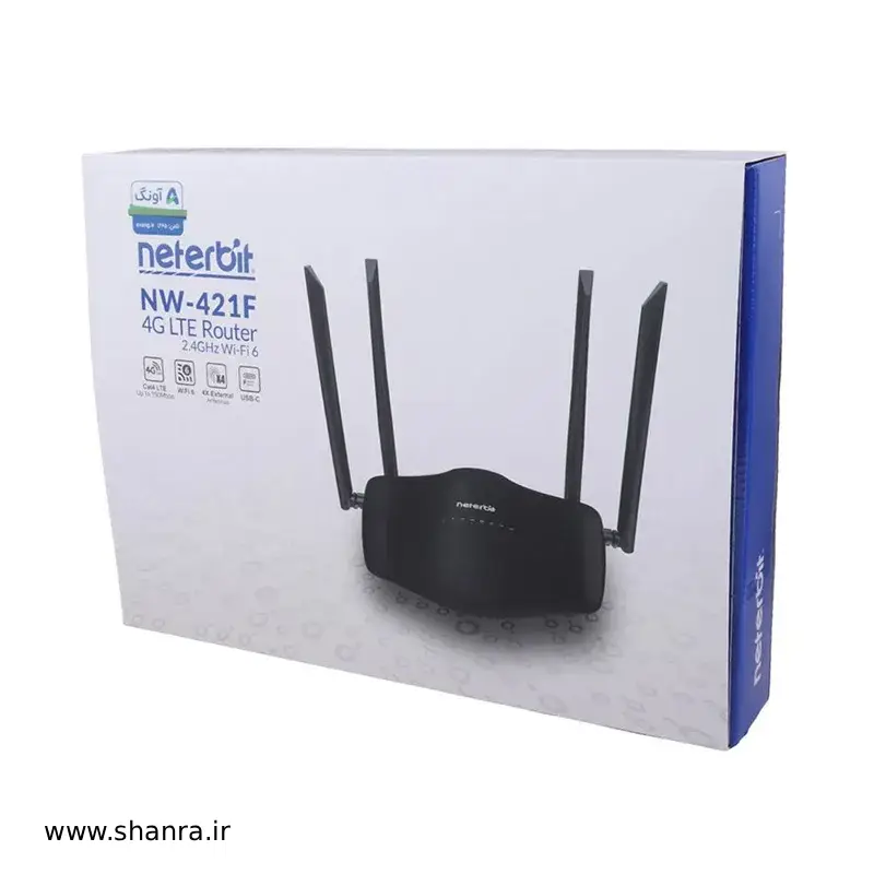 مودم نتربیت 4G LTE Router مدل NW-421F