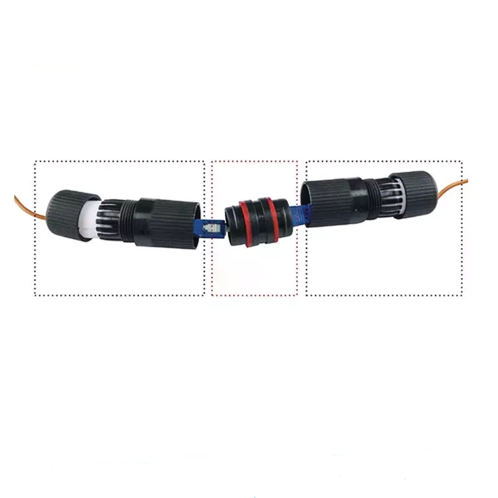 رابط افزاینده طول ضد آب فیبر نوری مکسرون مدل MSW-1200SAC - Image 2